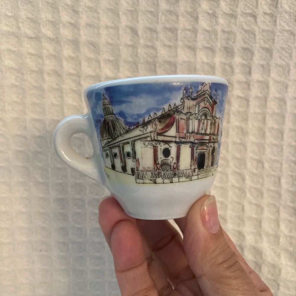 Demitasse/Espresso Cups Made In Italy Set Of 6 - Picture 4 of 15